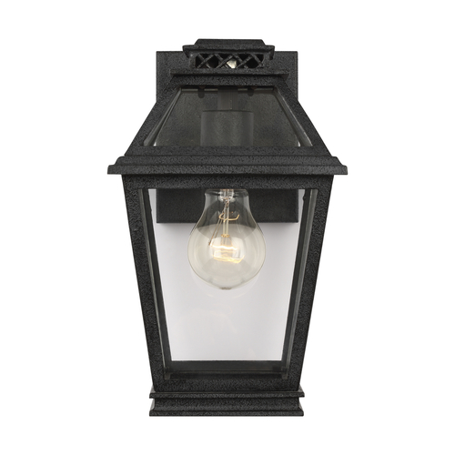Visual Comfort Studio Collection Chapman & Meyers Falmouth Dark Weathered Zinc Outdoor Wall Lantern by Visual Comfort Studio CO1001DWZ