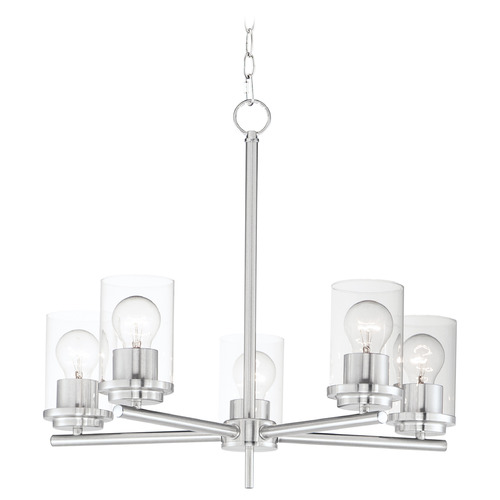 Maxim Lighting Maxim Lighting Corona Satin Nickel Chandelier 10205CLSN