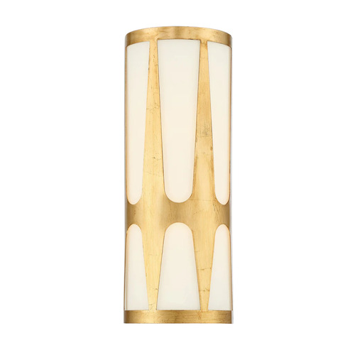 Crystorama Lighting Royston 2-Light Wall Sconce in Antique Gold by Crystorama Lighting ROY-802-GA
