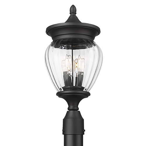 Z-Lite Z-Lite Davina Black Post Light 5016PHMR-5012P-BK
