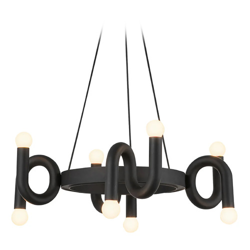 Alora Lighting Alora Lighting Sadie Matte Black Chandelier CH420823MB