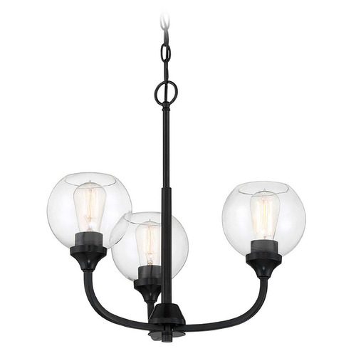 Craftmade Lighting Glenda Flat Black Chandelier by Craftmade Lighting 56223-FB