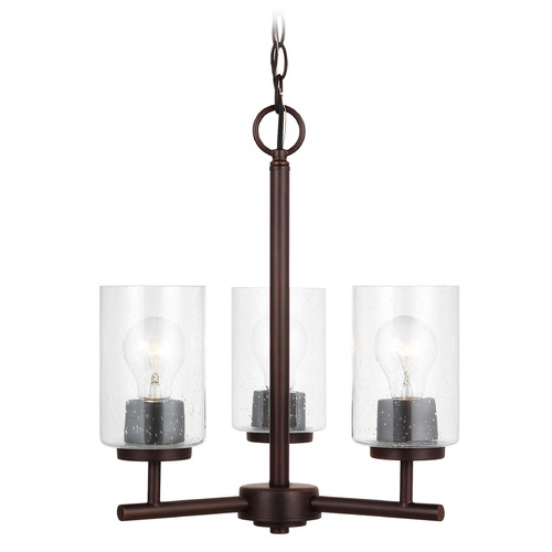 Generation Lighting Oslo 15-Inch Bronze Chandelier by Generation Lighting 31170-710