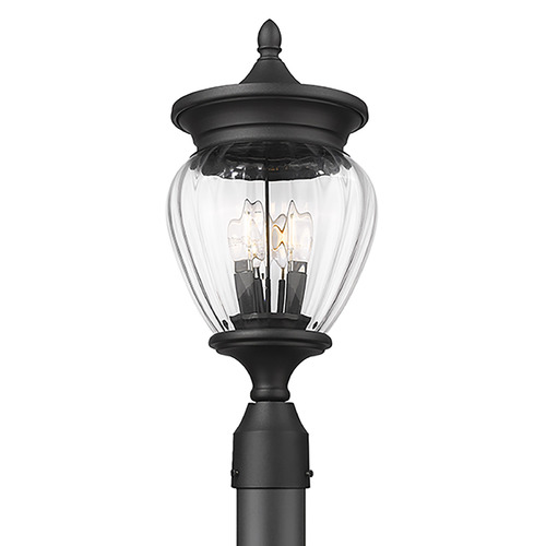 Z-Lite Z-Lite Davina Black Post Light 5016PHMR-567P-BK