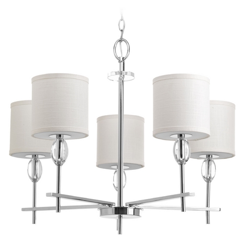 Progress Lighting Status Polished Chrome Chandelier by Progress Lighting P4141-15