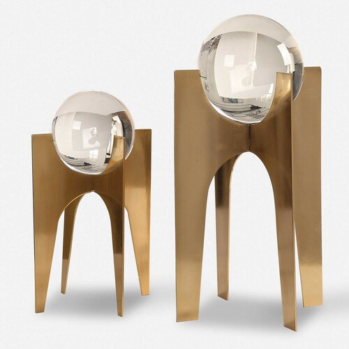 Uttermost Lighting Ellianna Sculptures Set of 2 in Copper Bronze by Uttermost Lighting 18574
