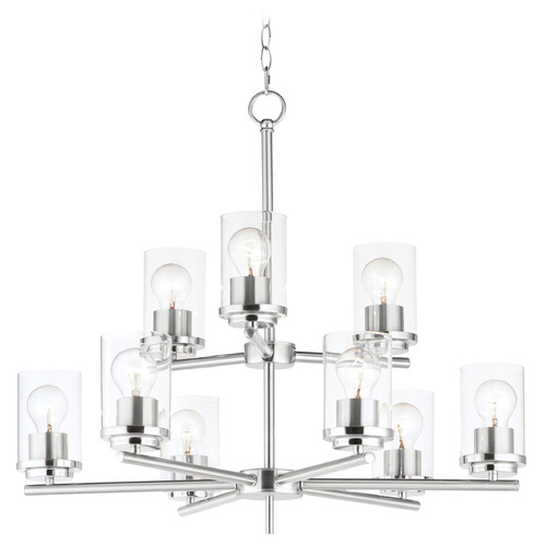 Maxim Lighting Maxim Lighting Corona Satin Nickel Chandelier 10206CLSN