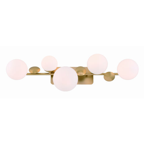 Eurofase Lighting Vine 5-Light LED Vanity Light in Gold by Eurofase Lighting 49087-017