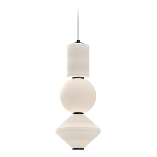 Alora Lighting Alora Lighting Bijou Matte Black LED Pendant Light PD530341MBOP-UNV