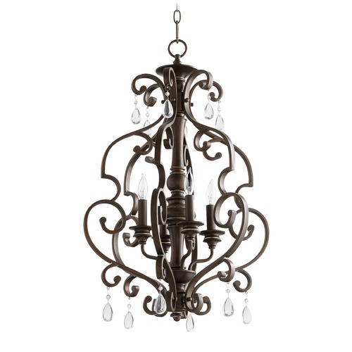 Quorum Lighting San Miguel Vintage Copper Pendant by Quorum Lighting 6873-4-39