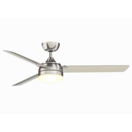 Fanimation Fans Fanimation Fans Xeno Brushed Nickel LED Ceiling Fan with Light FP6728BBN