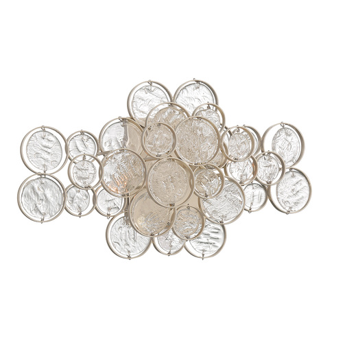 Eurofase Lighting Trento 18-Inch Wall Sconce in Matte Silver by Eurofase Lighting 45452-017