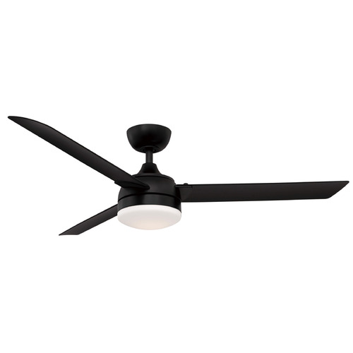 Fanimation Fans Fanimation Fans Xeno Wet Black LED Ceiling Fan with Light FP6729BBLW