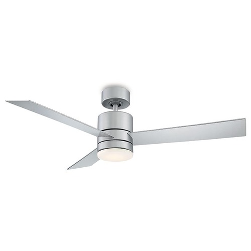 Modern Forms by WAC Lighting Axis 52-Inch LED Smart Fan in Titanium Silver 2700K by Modern Forms FR-W1803-52L-27-TT