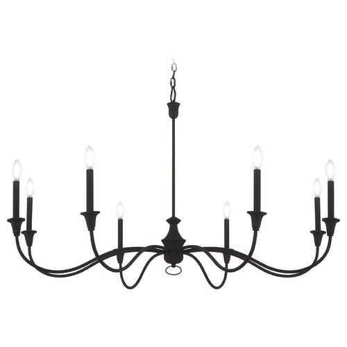 Minka Lavery Halifax County Textured Black Chandelier by Minka Lavery 6258-076