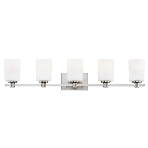Hinkley Karlie 5-Light Brushed Nickel Bath Light by Hinkley Lighting 54625BN
