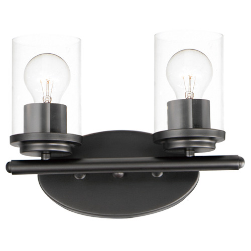 Maxim Lighting Maxim Lighting Corona Black Bathroom Light 10212CLBK