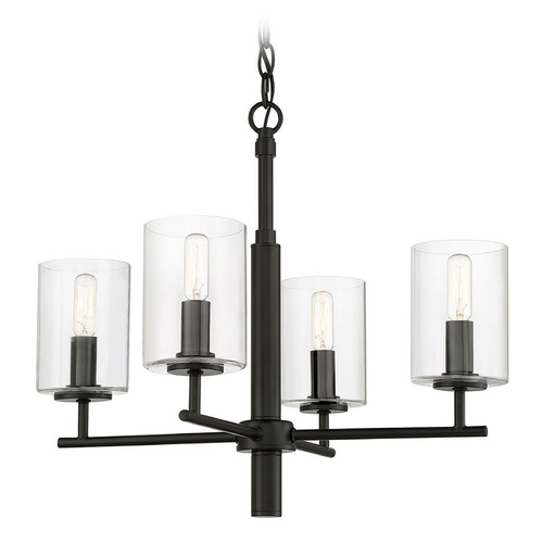 Craftmade Lighting Hailie Flat Black Chandelier by Craftmade Lighting 55624-FB