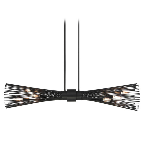 Savoy House Savoy House Lighting Longfellow Matte Black Island Light 1-9601-6-89