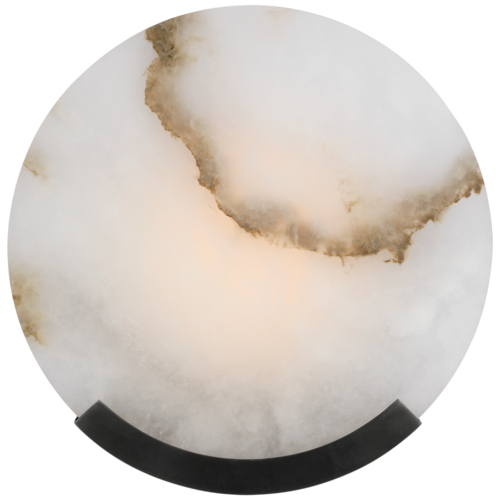 Visual Comfort Signature Collection Melange 10-Inch LED Sconce in Bronze by Visual Comfort Signature KW2019BZ-ALB
