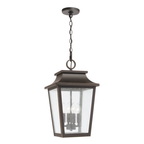 Capital Lighting Capital Lighting Chandler Oiled Bronze Outdoor Hanging Light 953344OZ