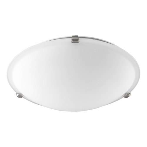 Quorum Lighting Satin Nickel Flush Mount by Quorum Lighting 3000-16165