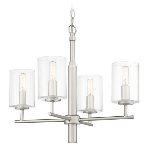 Craftmade Lighting Hailie Satin Nickel Chandelier by Craftmade Lighting 55624-SN