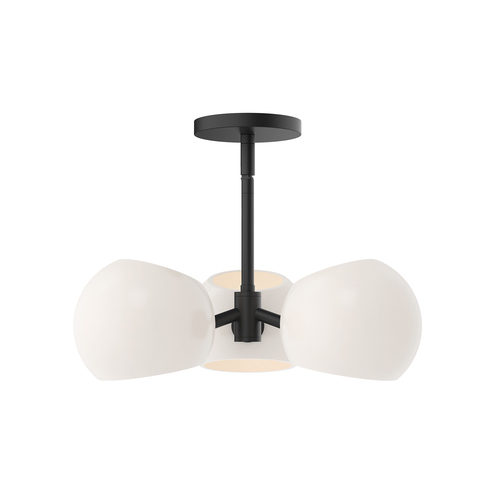 Alora Lighting Alora Lighting Willow Matte Black Chandelier PD548315MBOP
