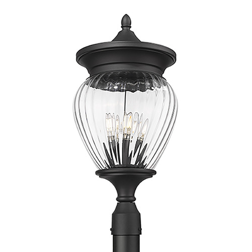 Z-Lite Z-Lite Davina Black Post Light 5016PHBR-5009P120-BK