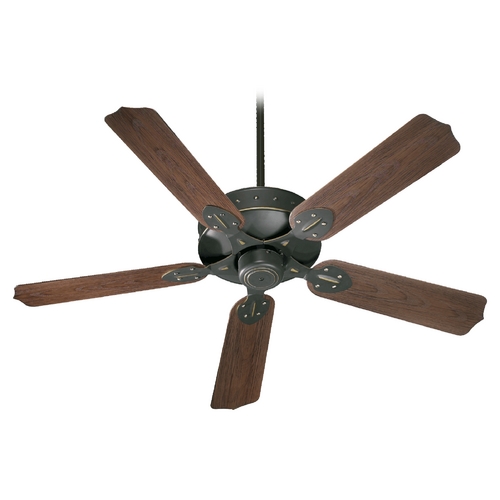 Quorum Lighting Hudson Old World Ceiling Fan Without Light by Quorum Lighting 137525-95