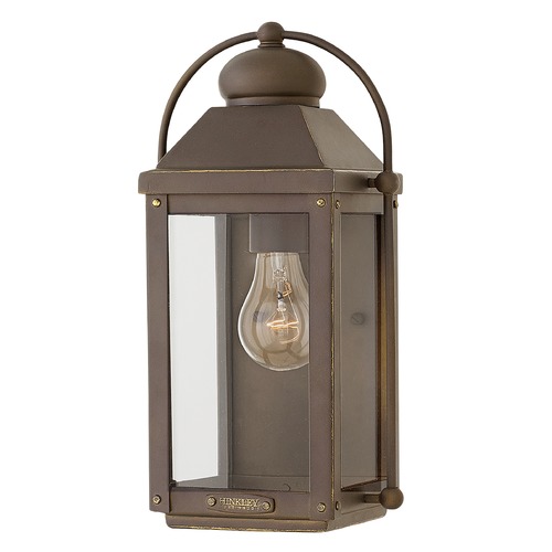 Hinkley Anchorage 13-Inch Light Oiled Bronze LED Outdoor Wall Light by Hinkley Lighting 1850LZ-LL