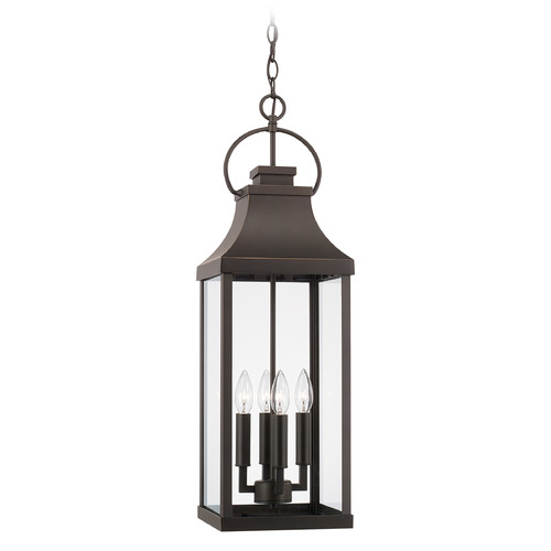 Capital Lighting Bradford Outdoor Hanging Lantern in Bronze by Capital Lighting 946442OZ