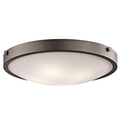 Kichler Lighting Lytham 20.50-Inch Flush Mount in Olde Bronze by Kichler Lighting 42276OZ