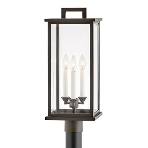 Hinkley Weymouth Oil Rubbed Bronze Post Light by Hinkley Lighting 20011OZ