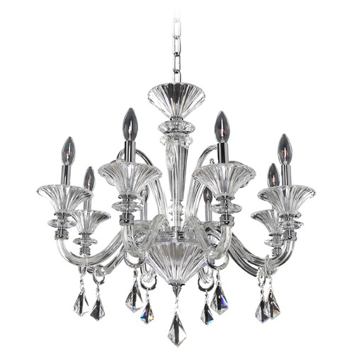 Allegri Lighting Chauvet 8 Light Crystal Chandelier 026951-010-FR001