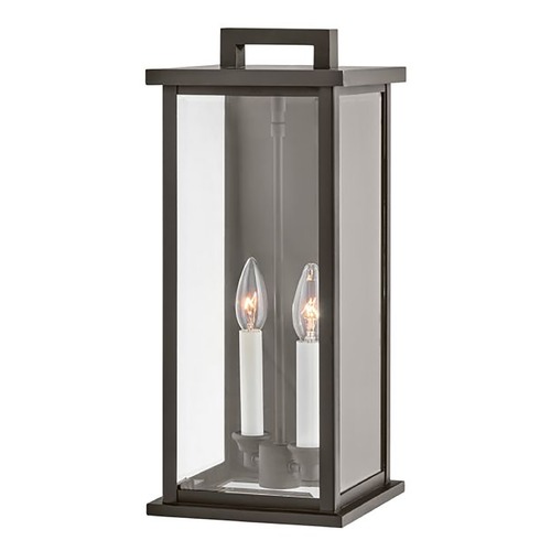 Hinkley Weymouth 18.25-Inch Oil Rubbed Bronze Outdoor Wall Light by Hinkley Lighting 20014OZ