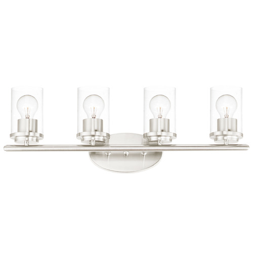 Maxim Lighting Maxim Lighting Corona Satin Nickel Bathroom Light 10214CLSN