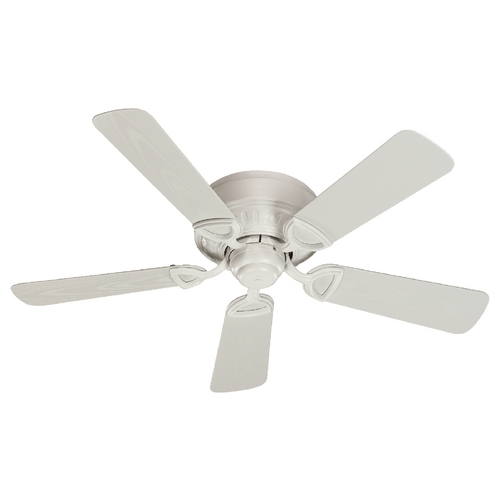 Quorum Lighting Medallion Patio Studio White Ceiling Fan Without Light by Quorum Lighting 151425-8