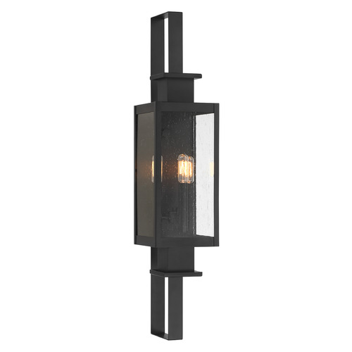 Savoy House Savoy House Lighting Ascott Matte Black Outdoor Wall Light 5-829-BK