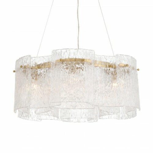 Metropolitan Lighting Brookstreet 6-Light Pendant in Legacy Brass by Metropolitan N2286-732