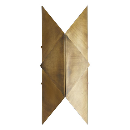 Arteriors Home Lighting Upson 16-Inch Wall Sconce in Antique Brass by Arteriors Home 46430