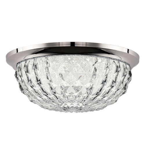 Schonbek Lighting Schonbek Worldwide Lighting Genoa Polished Chrome LED Flushmount Light S5212-702O