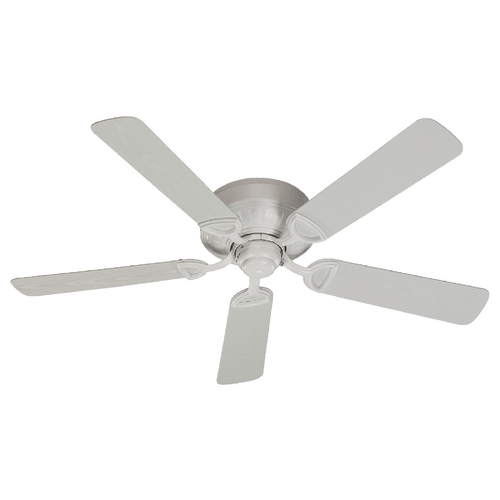 Quorum Lighting Medallion Patio Studio White Ceiling Fan Without Light by Quorum Lighting 151525-8