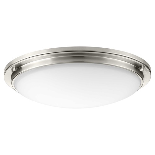 Progress Lighting Apogee Brushed Nickel LED Flush Mount by Progress Lighting P350071-009-30