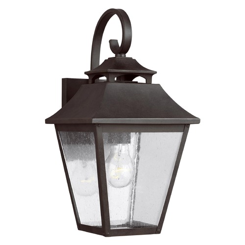 Visual Comfort Studio Collection Galena Sable Outdoor Wall Light by Visual Comfort Studio OL14402SBL
