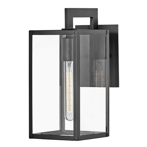 Hinkley Max 13.25-Inch Black LED Outdoor Wall Light by Hinkley Lighting 2590BK-LL