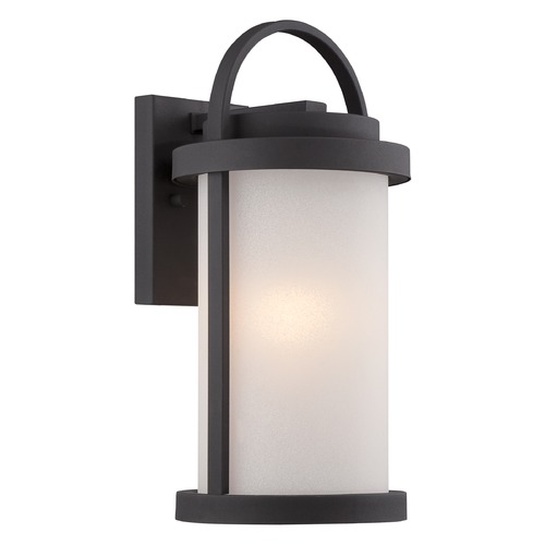 Nuvo Lighting Willis Textured Black LED Outdoor Wall Light by Nuvo Lighting 62/651