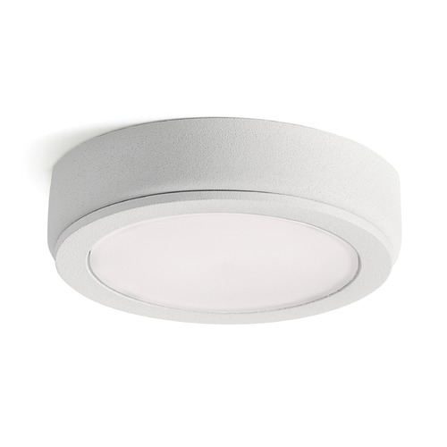 Kichler Lighting 6D Series Textured White LED Under Cabinet Puck Light by Kichler Lighting 6D24V30WHT