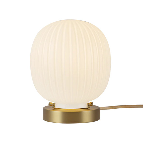 Alora Lighting Alora Lighting Cherise Brushed Gold Table Lamp with Globe Shade TL579107BGGR