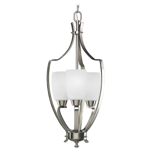 Progress Lighting Wisten Pendant in Brushed Nickel by Progress Lighting P3509-09